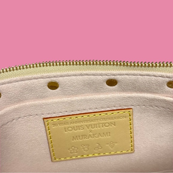Louis Vuitton Takashi Murakami Cherry Blossoms Pochette Accessories 2025 LV x TM - Picture 8 of 10